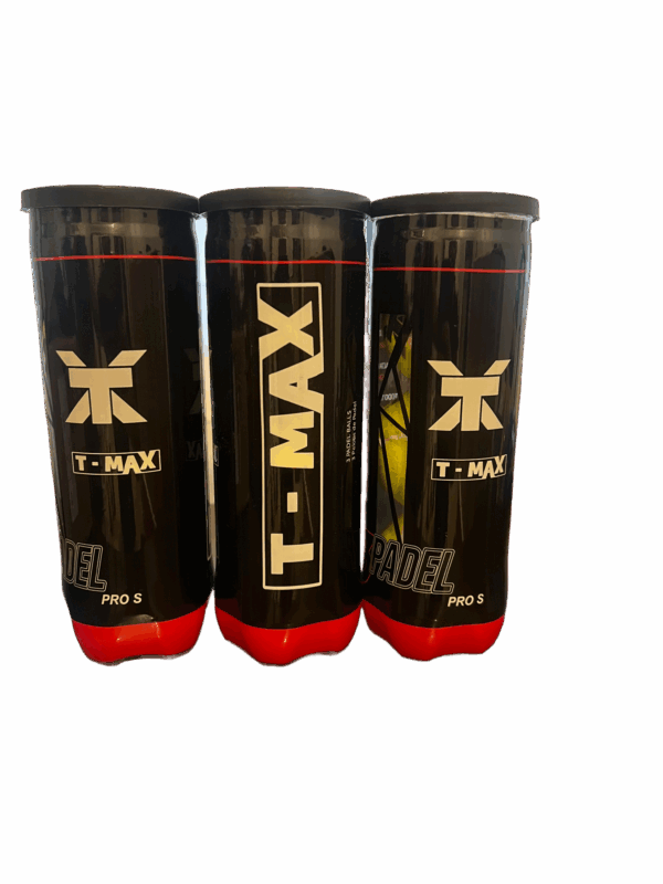 PACK 3 BOTES DE PELOTAS  T-MAX PRO S